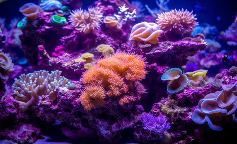 美丽的海底珊瑚礁静谧唯美自然,高清,摄影图,摄影图片,图片大全,摄影图免费下载